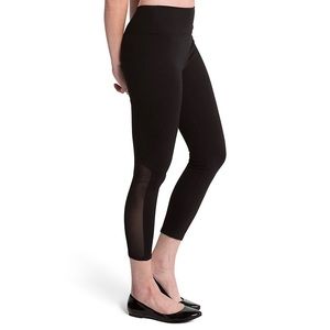 ASSETS RED HOT by SPANX mesh shaping crop leggings